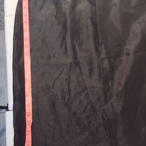 Elegant Black Women's Skirt Size 16 #445 - Picture 4 of 4